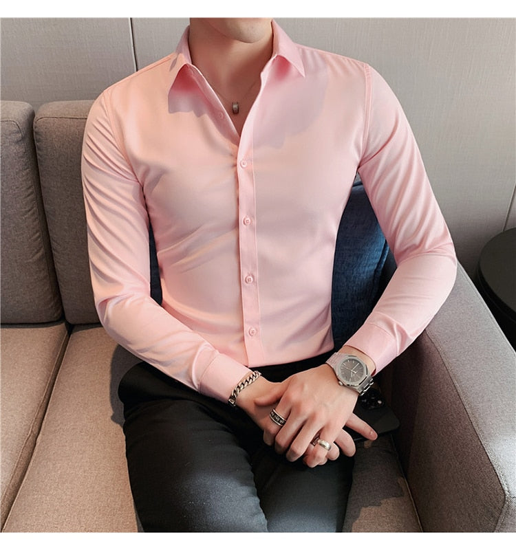 Men's Classic Breathable Comfortable Wrinkle Resistant Shirt FREE Shipping