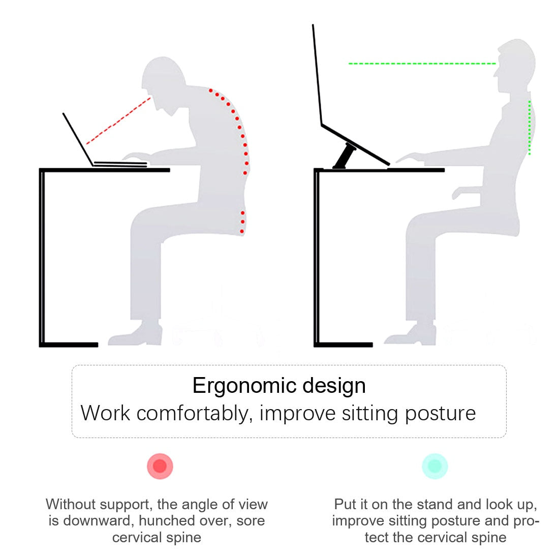 Invisible Laptop Stand