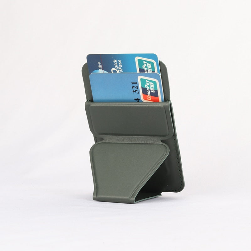 Magnetic Card Bag Mobile Phone Bracket