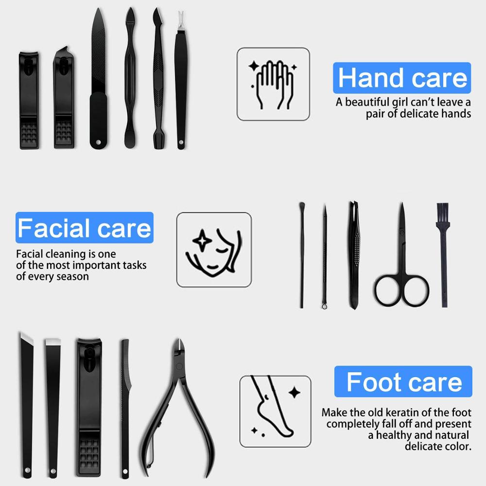 Nail Clippers Portable Set (16pcs)