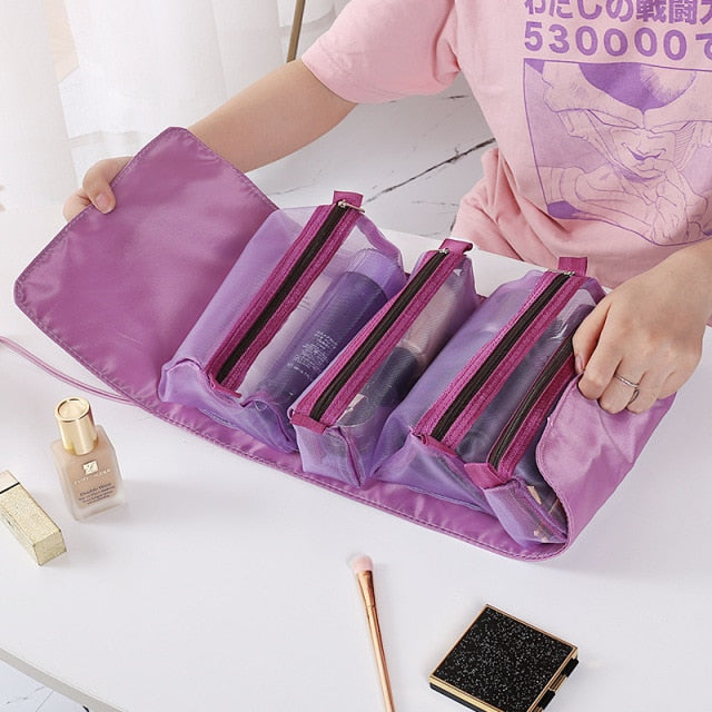 4-in-1 Detachable Makeup Storage Case