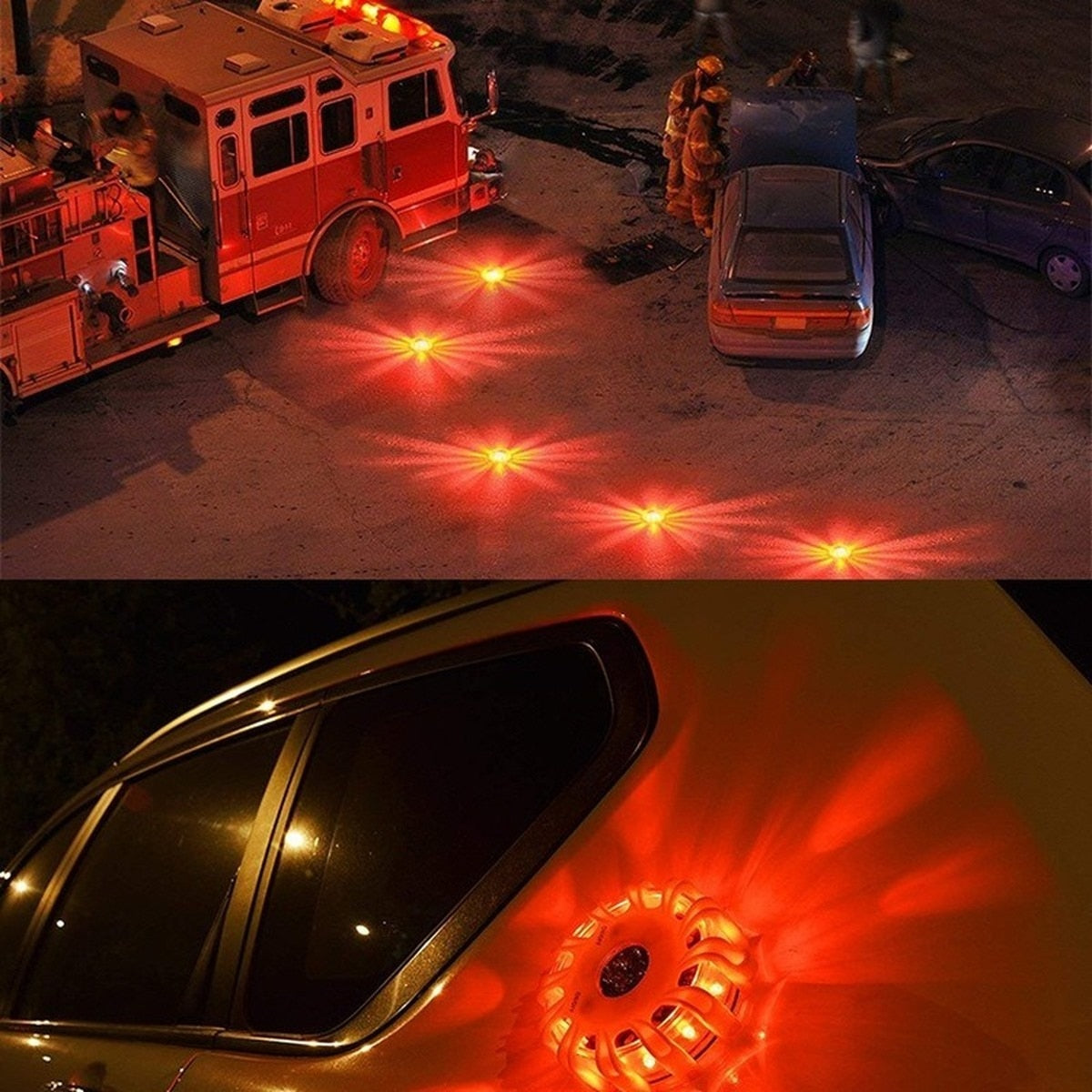 LED Road Flares Flashing Warning Light